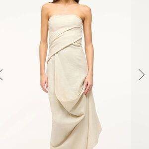 Staud linen dress